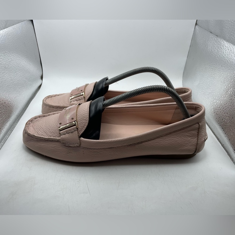 Kate Spade Cheshire women’s pink leather loafers size 10B